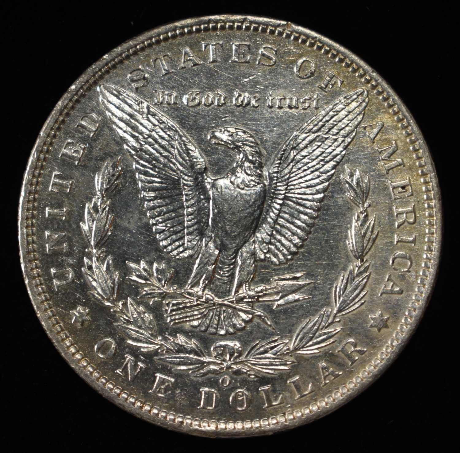 1897-O MORGAN DOLLAR AU/BU