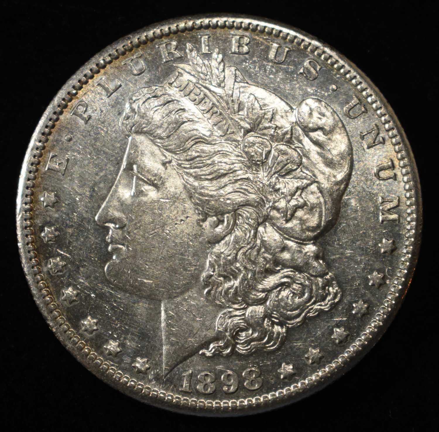 1898-S MORGAN DOLLAR PL BU