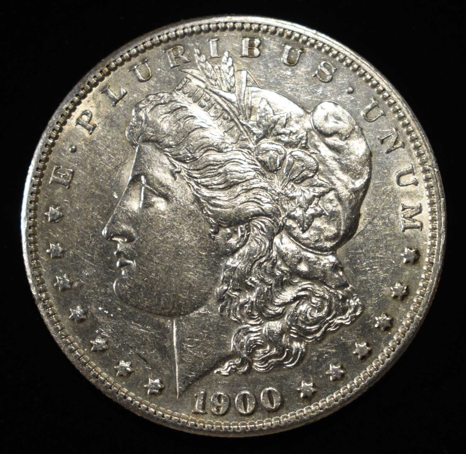 1900-S MORGAN DOLLAR CH AU