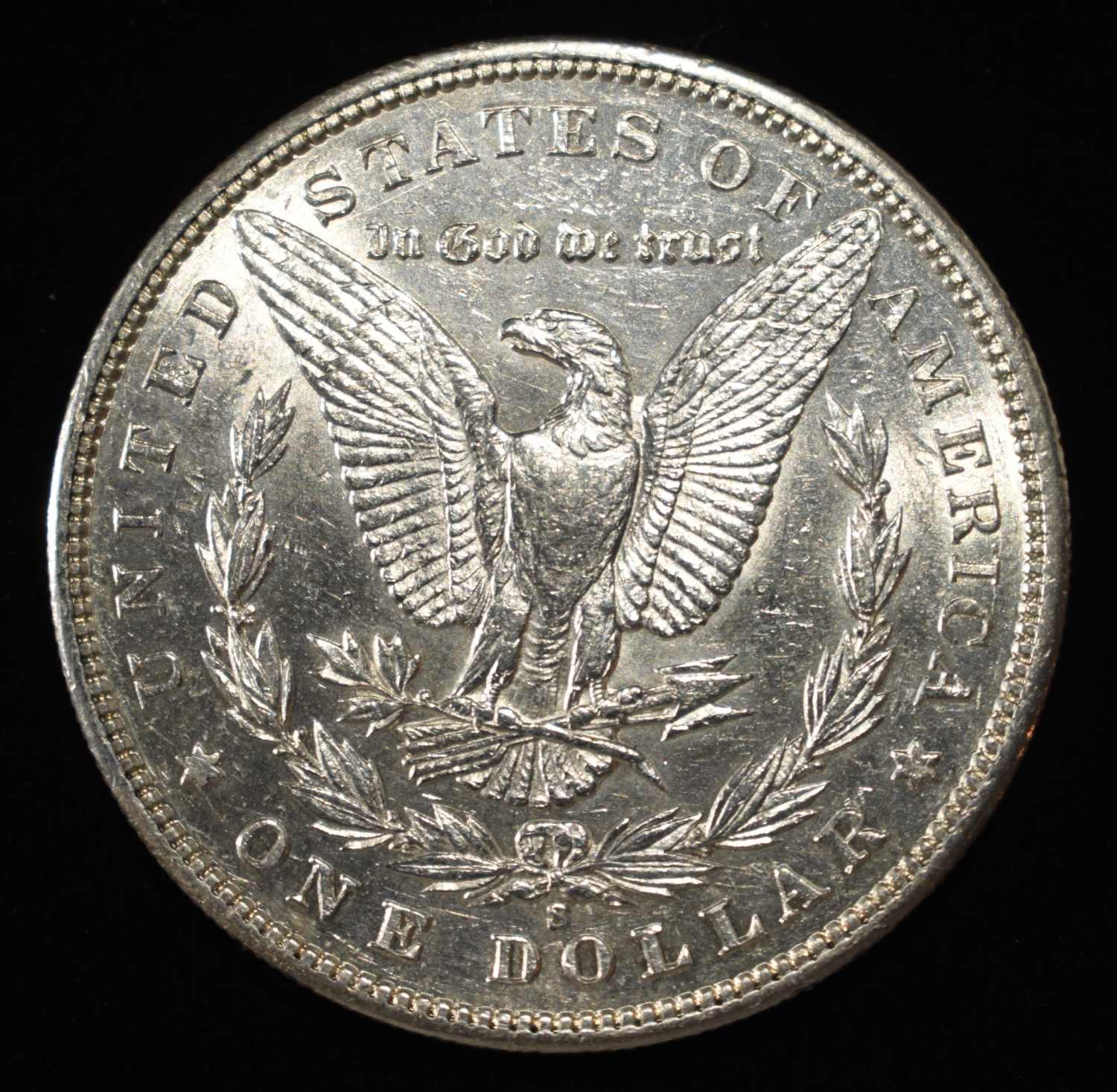 1900-S MORGAN DOLLAR CH AU