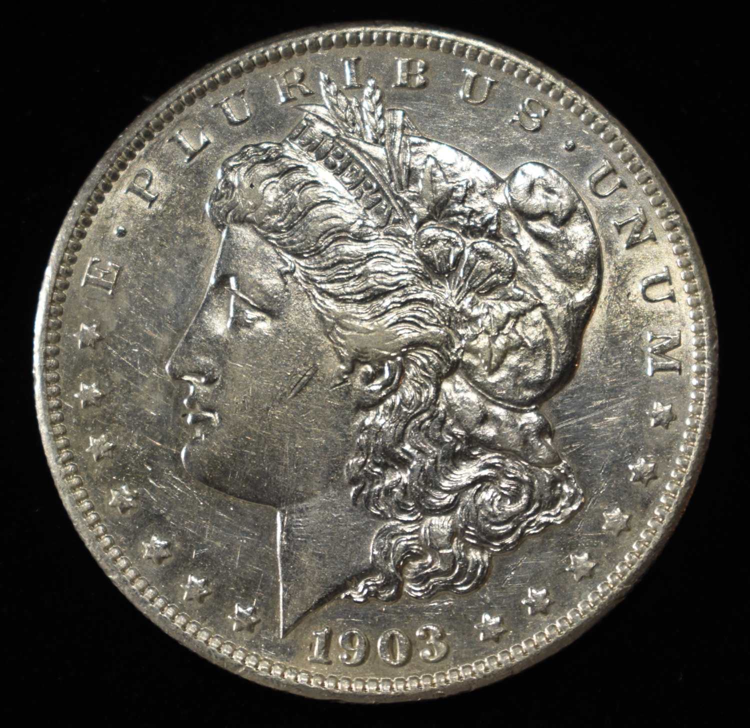 1903-S MORGAN DOLLAR CH AU