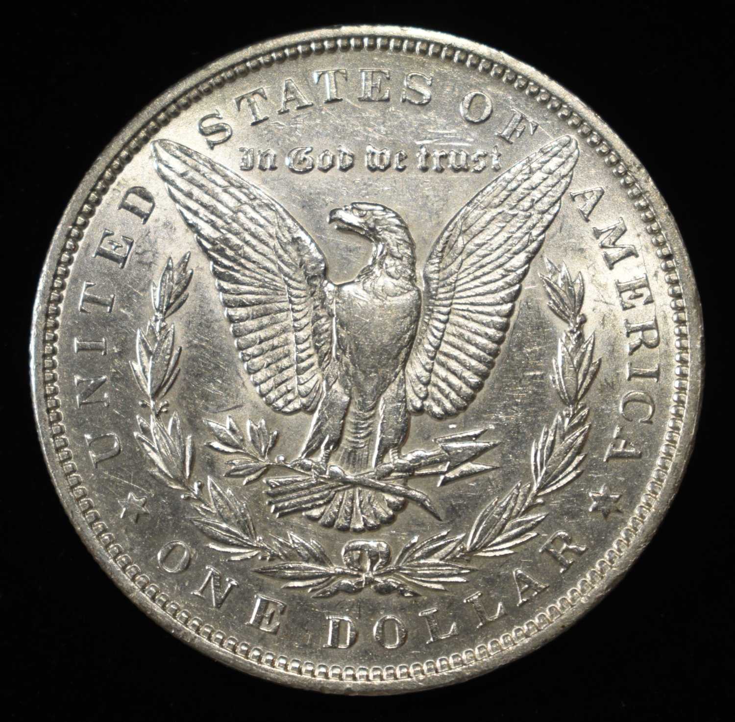 1892 MORGAN DOLLAR AU/BU