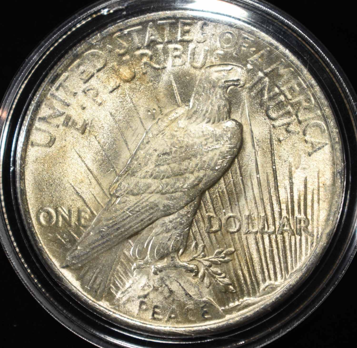 1922 PEACE DOLLAR BU