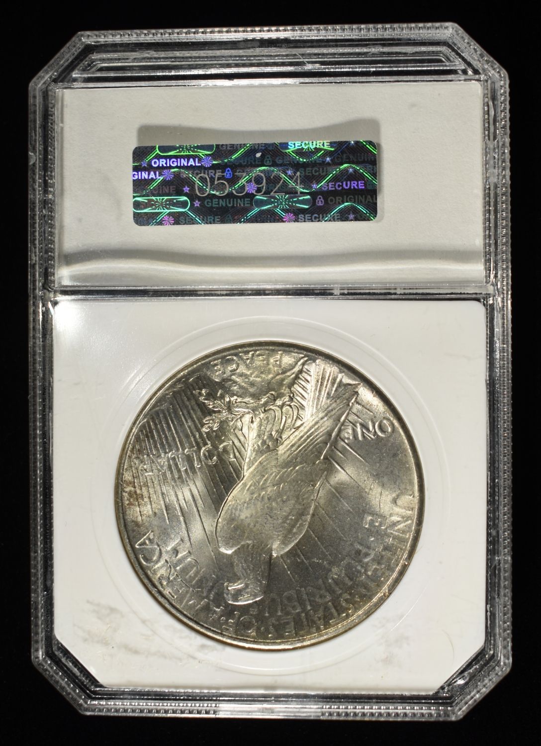 1925 PEACE DOLLAR PCI SUPERB GEM BU