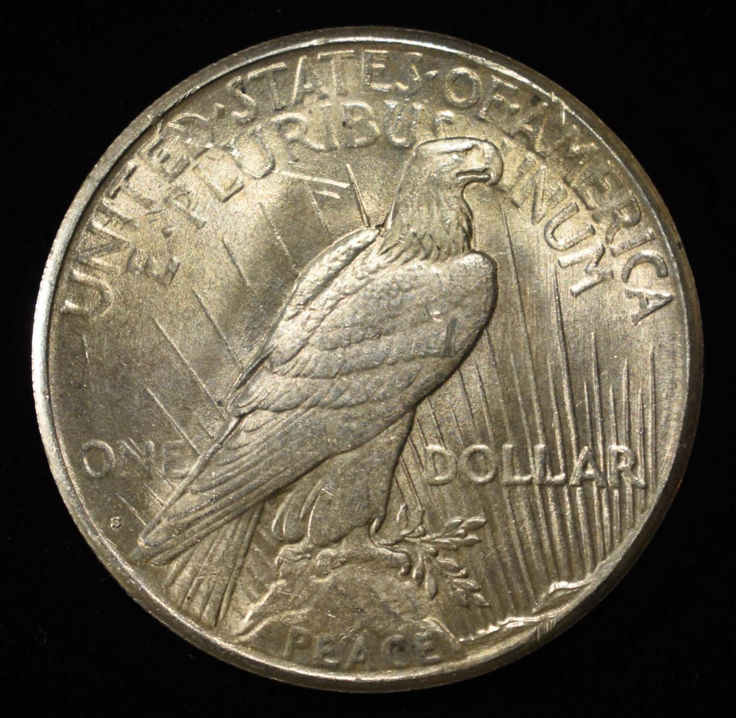 1925-S PEACE DOLLAR CH BU