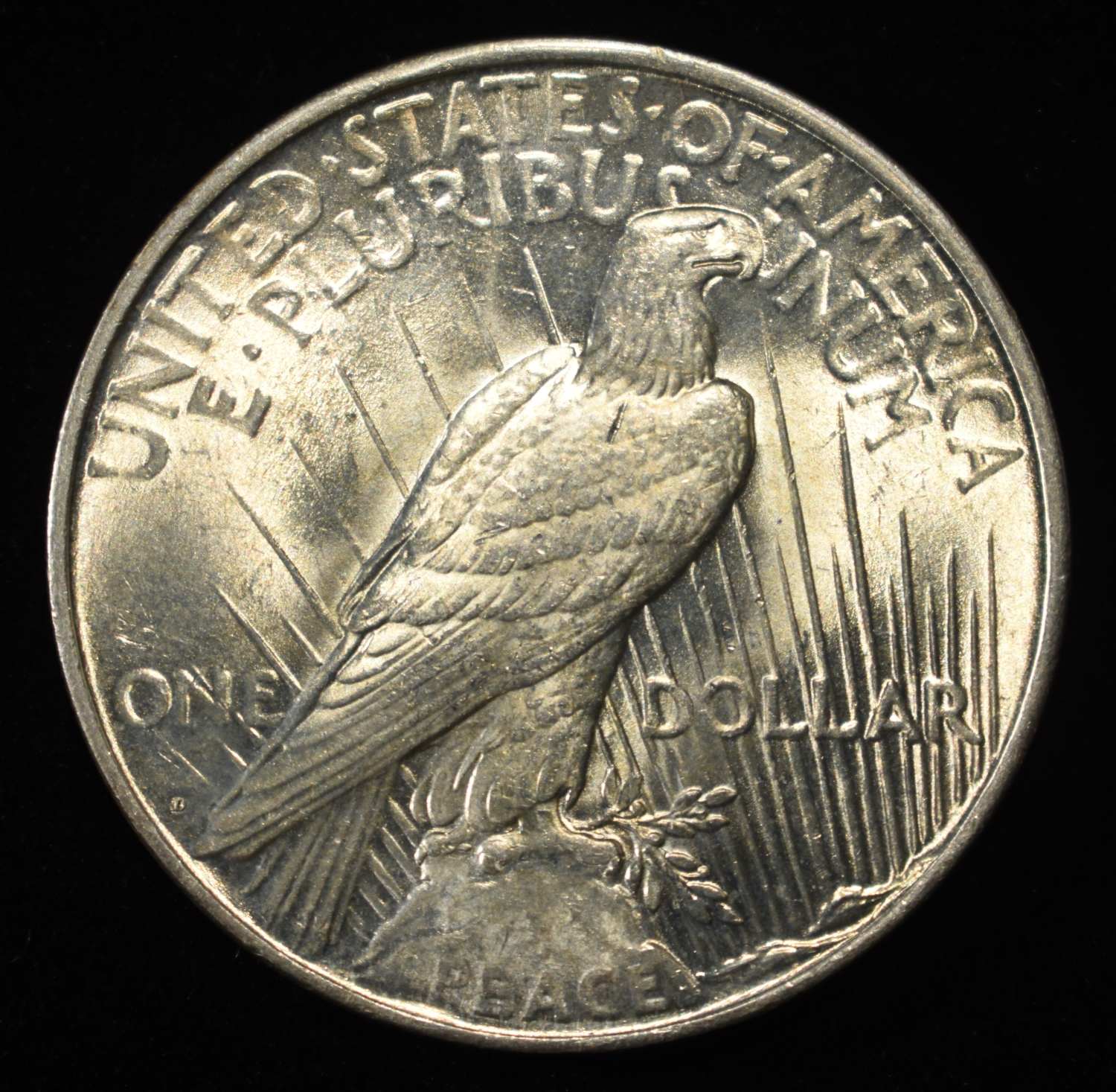 1927-D PEACE DOLLAR BU