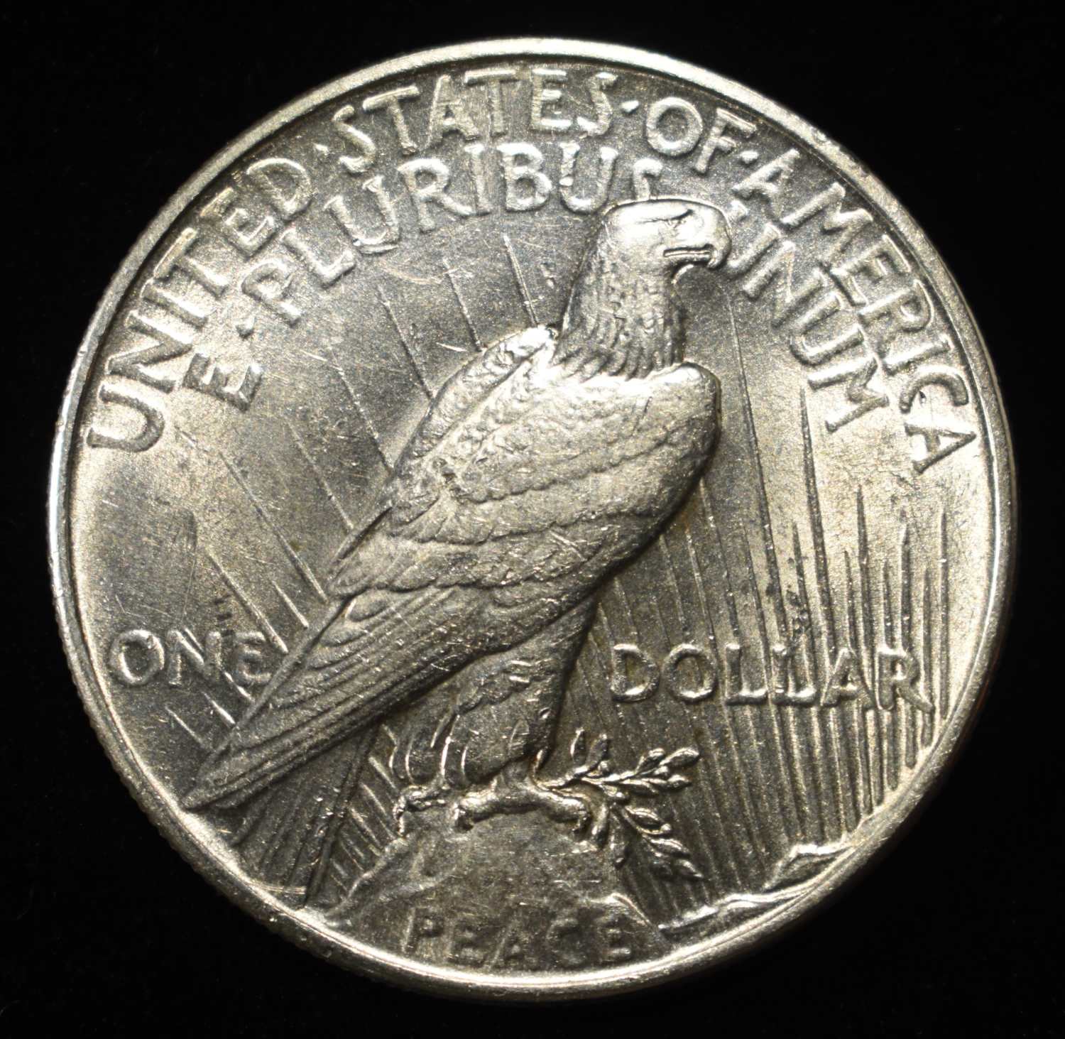 1934 PEACE DOLLAR BU