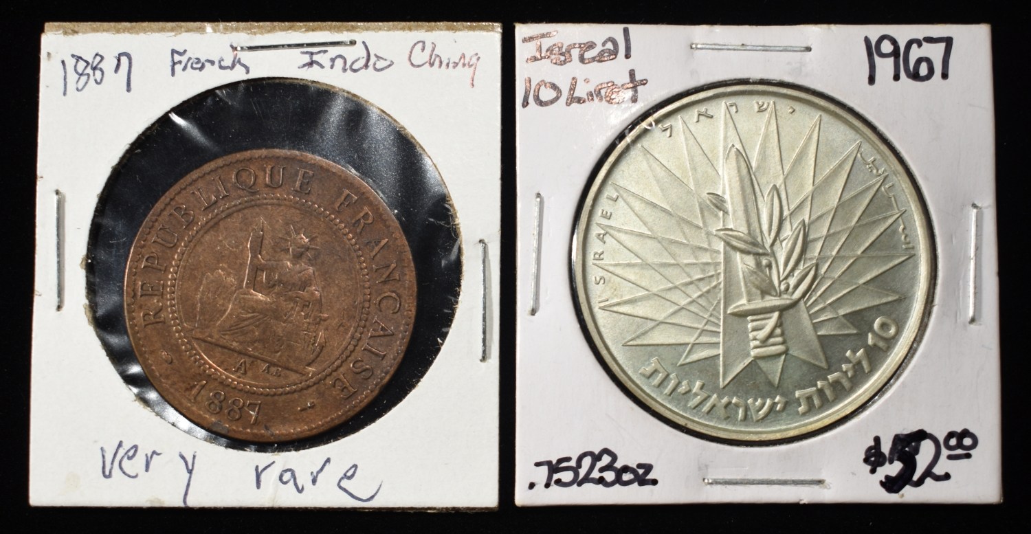 (2) FOREIGN COINS