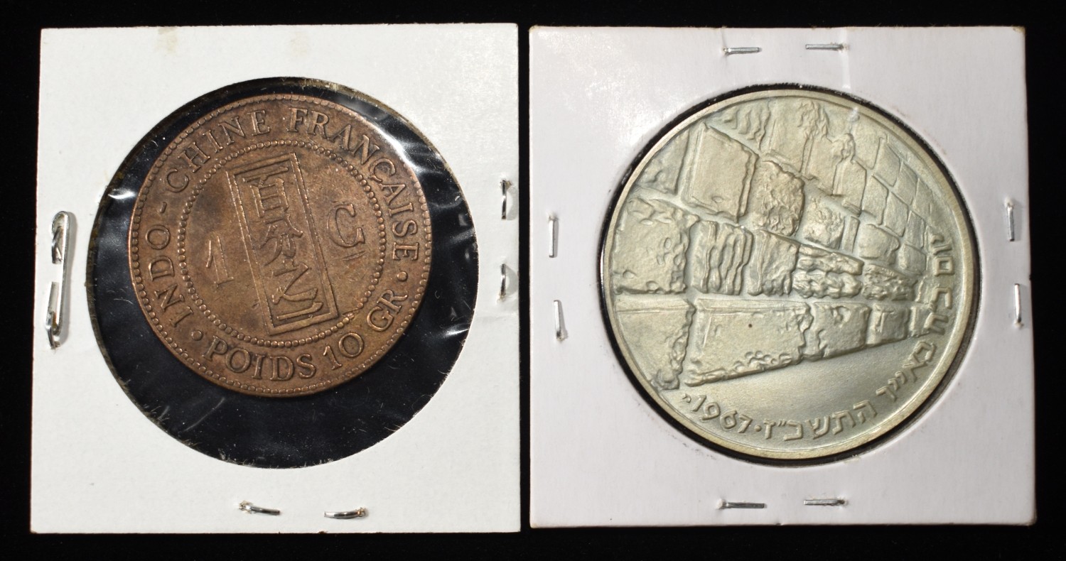 (2) FOREIGN COINS