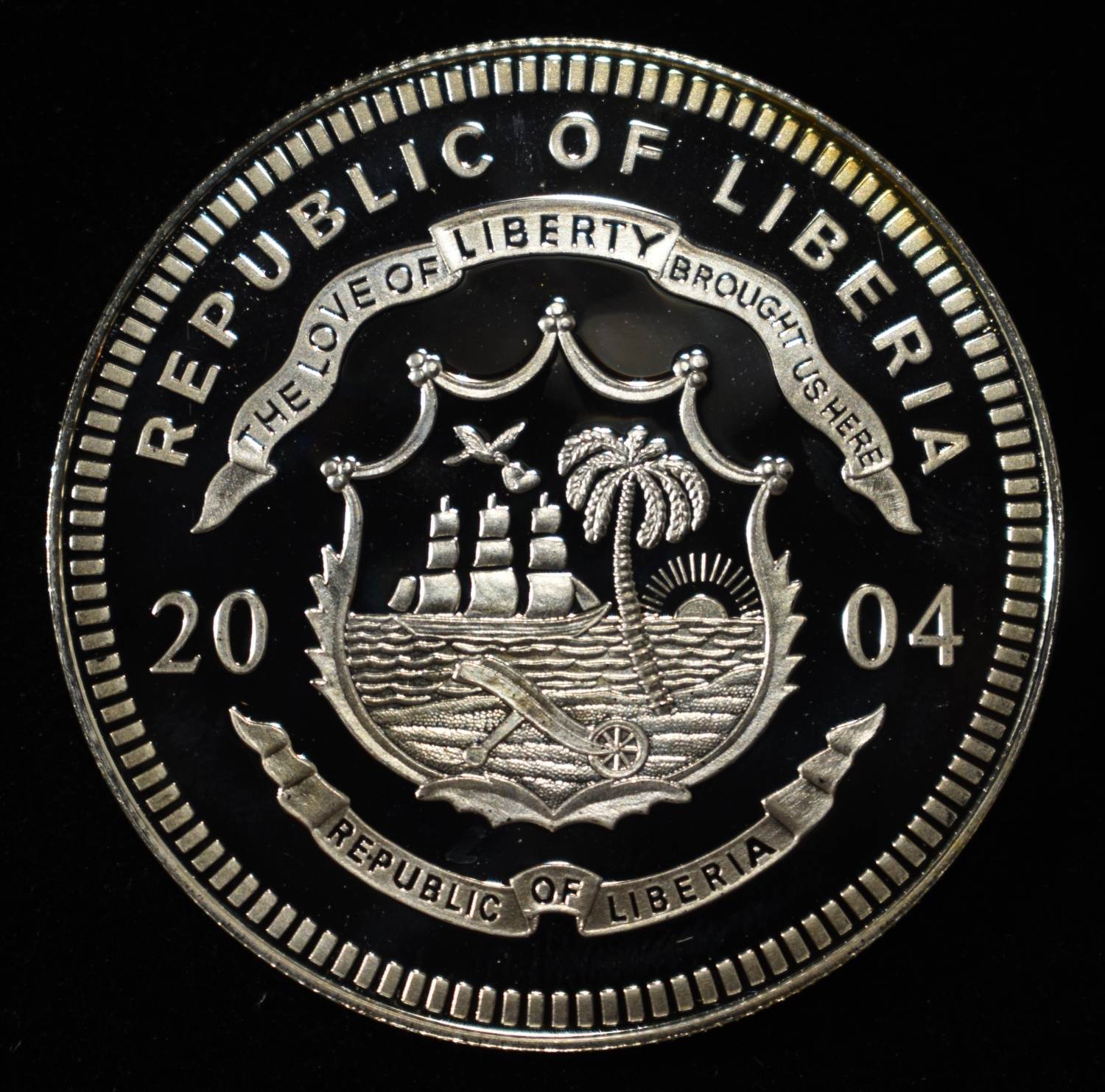 2004 PULLMAN STRIKE 1894 $20 92.5% SILVER ROUND
