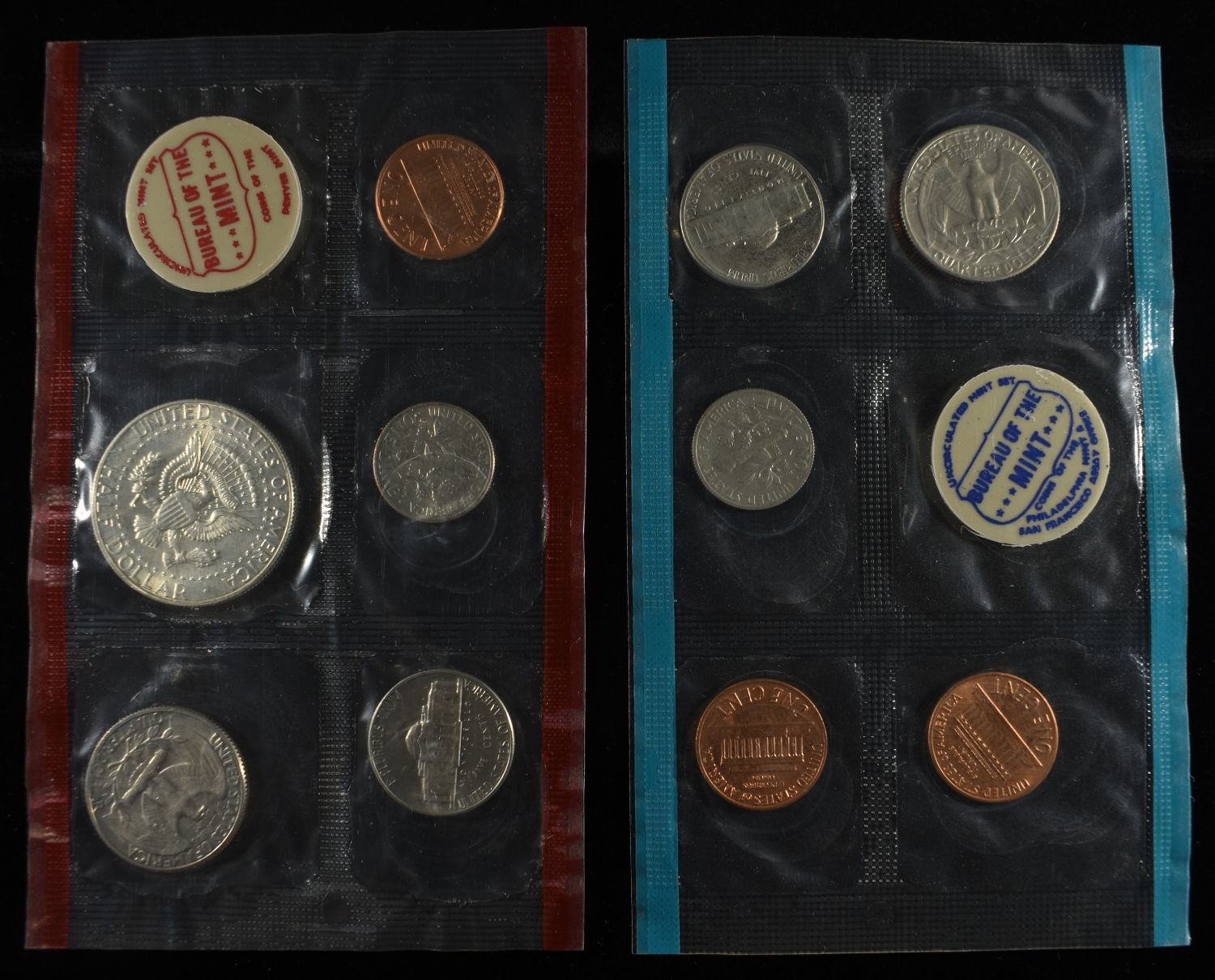 1970, 73 & 74 MINT SETS