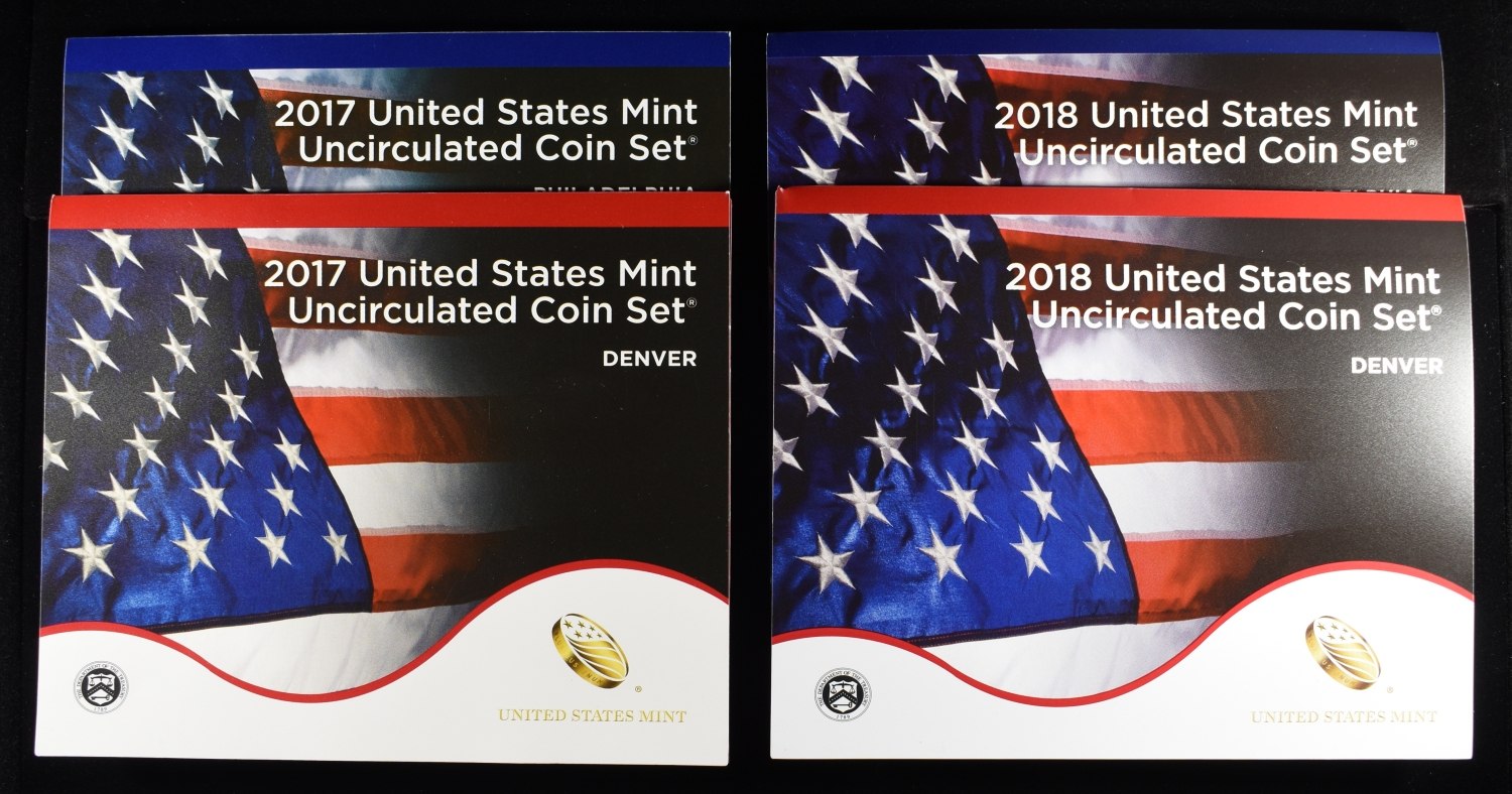2017 & 2018 MINT SETS