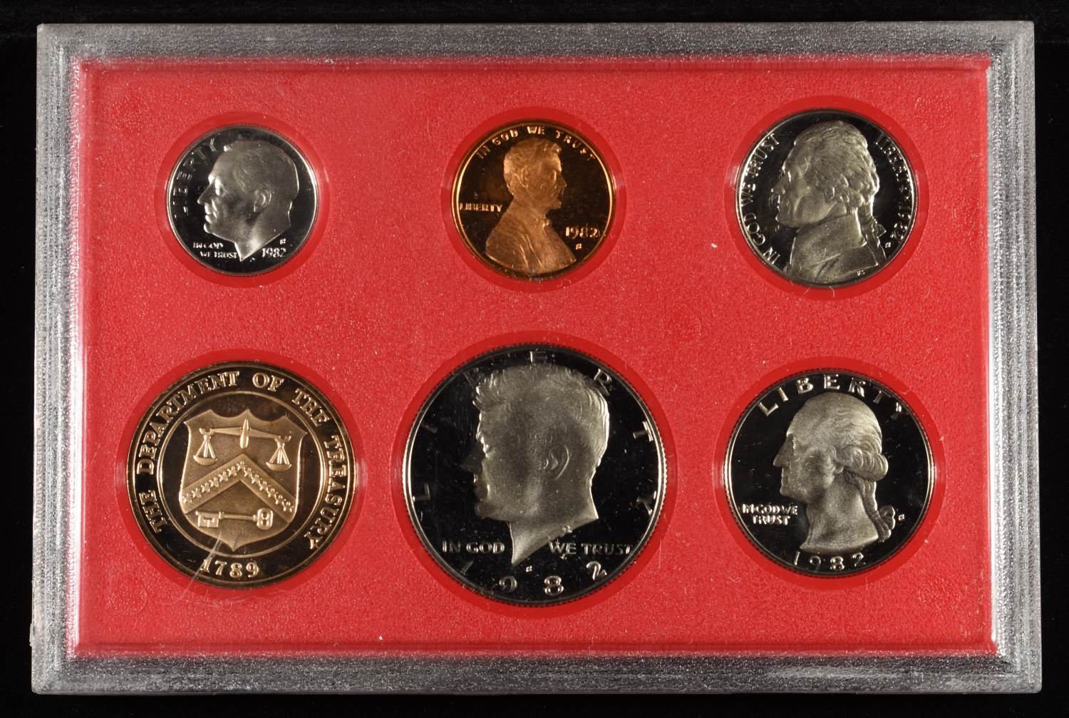 (4) 1881-82 PROOF SETS