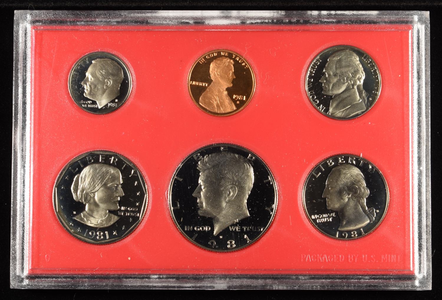 1981-89 PROOF SETS