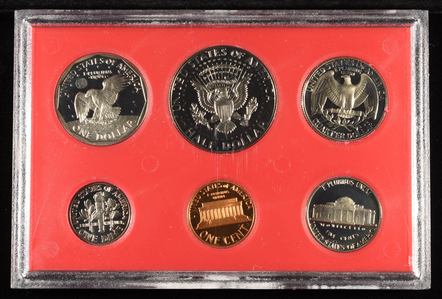 1981-89 PROOF SETS