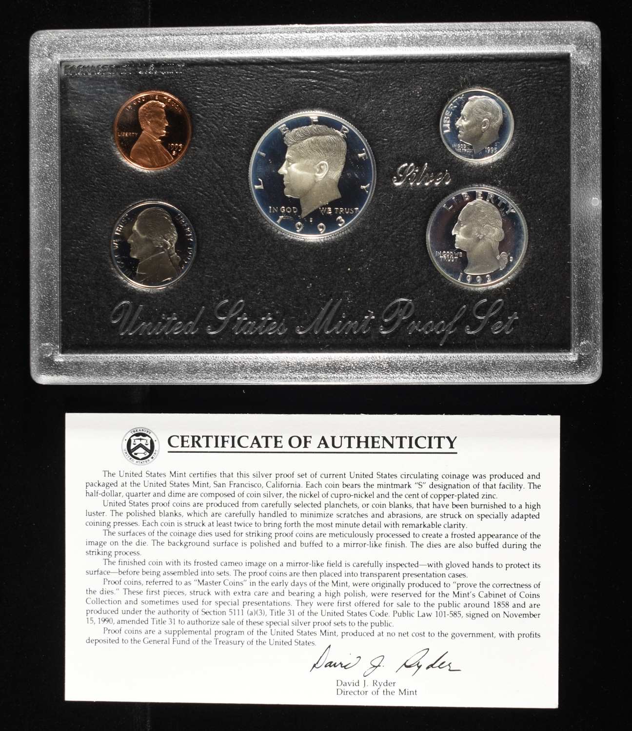 1993 SILVER PROOF SET