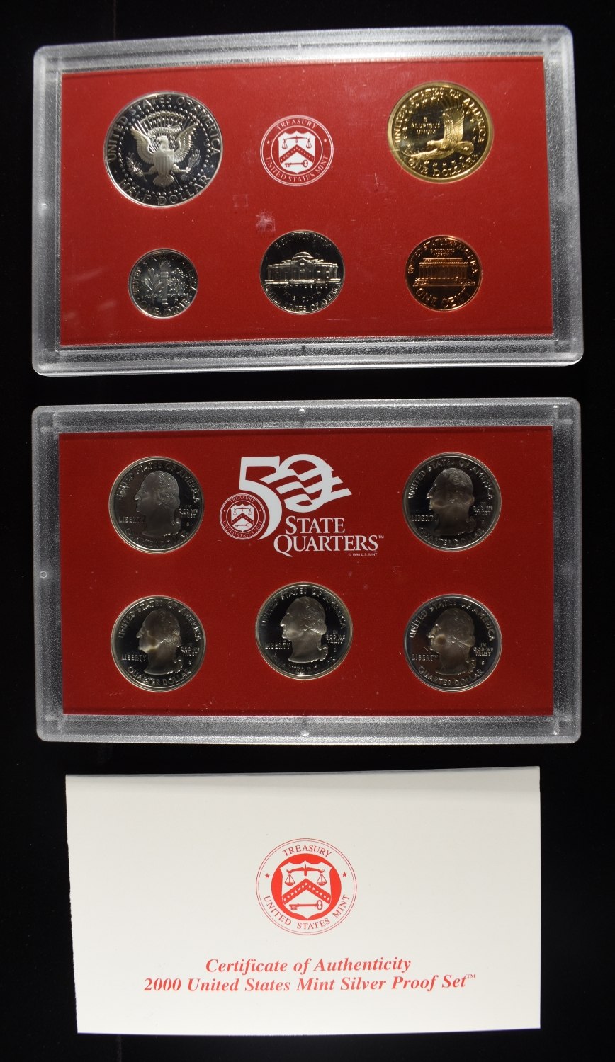 2000 SILVER PROOF SET