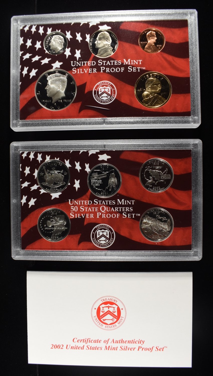 2002 SILVER PROOF SET