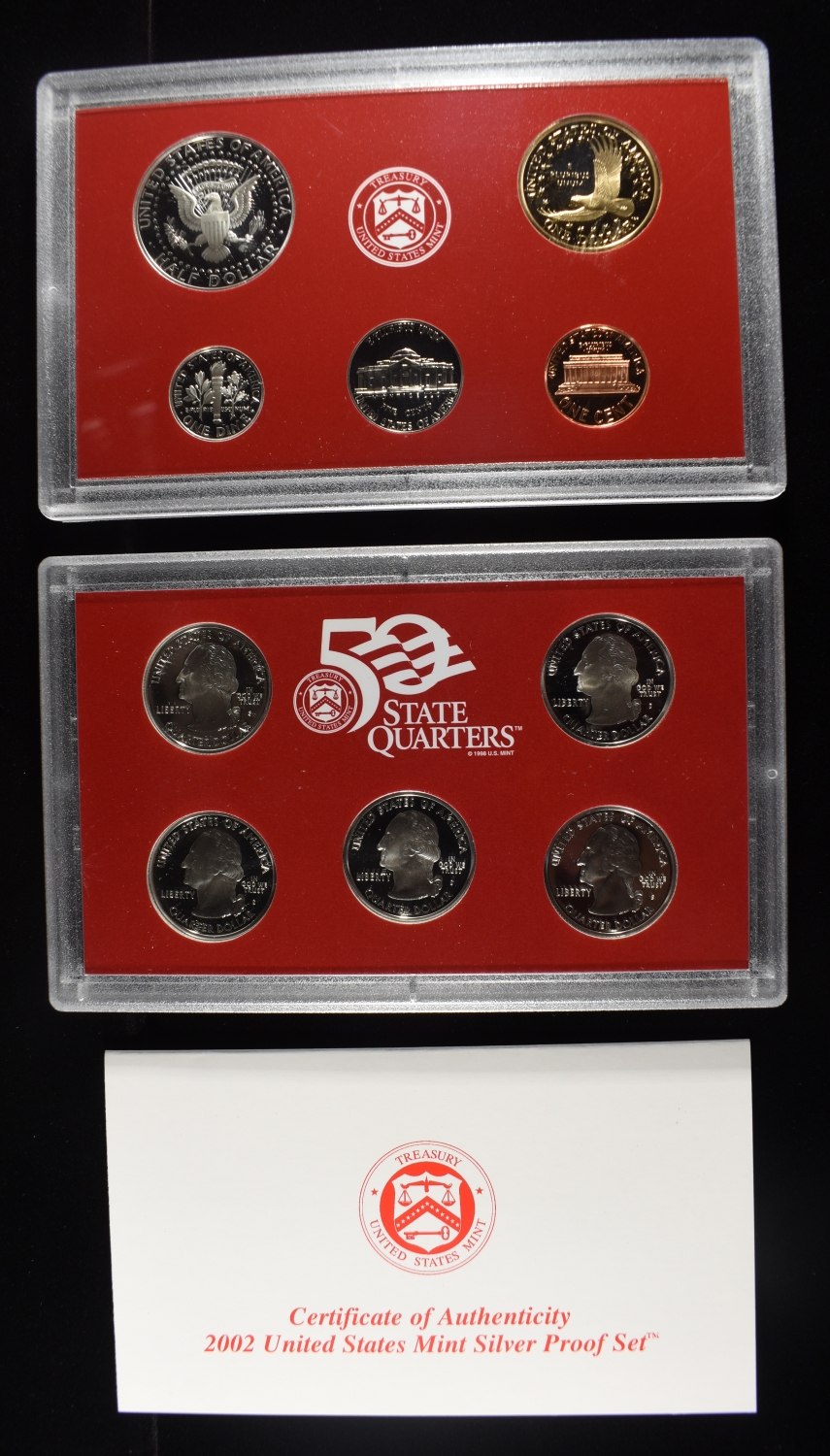2002 SILVER PROOF SET