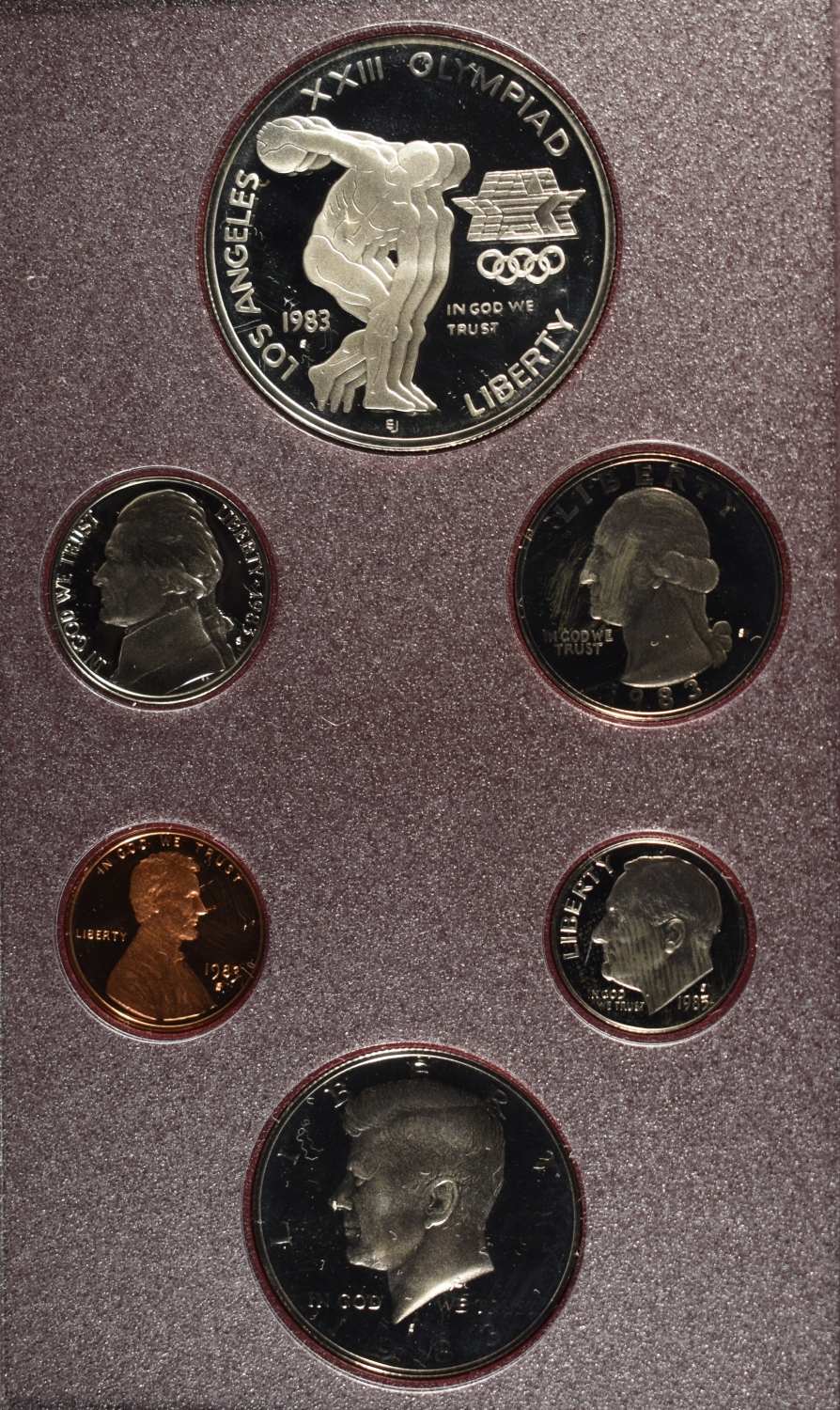 1983 OLYMPIC PRESTIGE SET