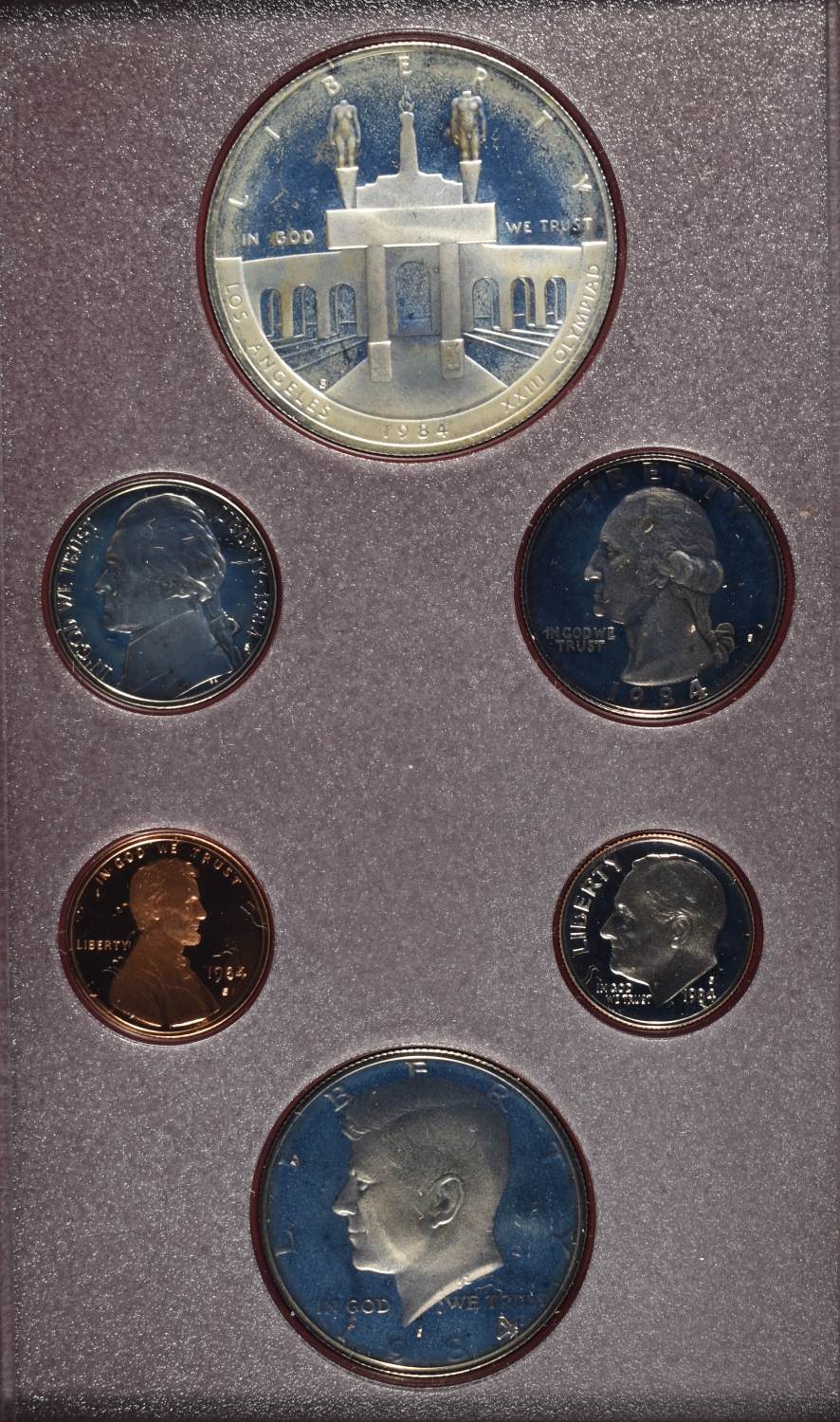 1984 OLYMPIC PRESTIGE SET