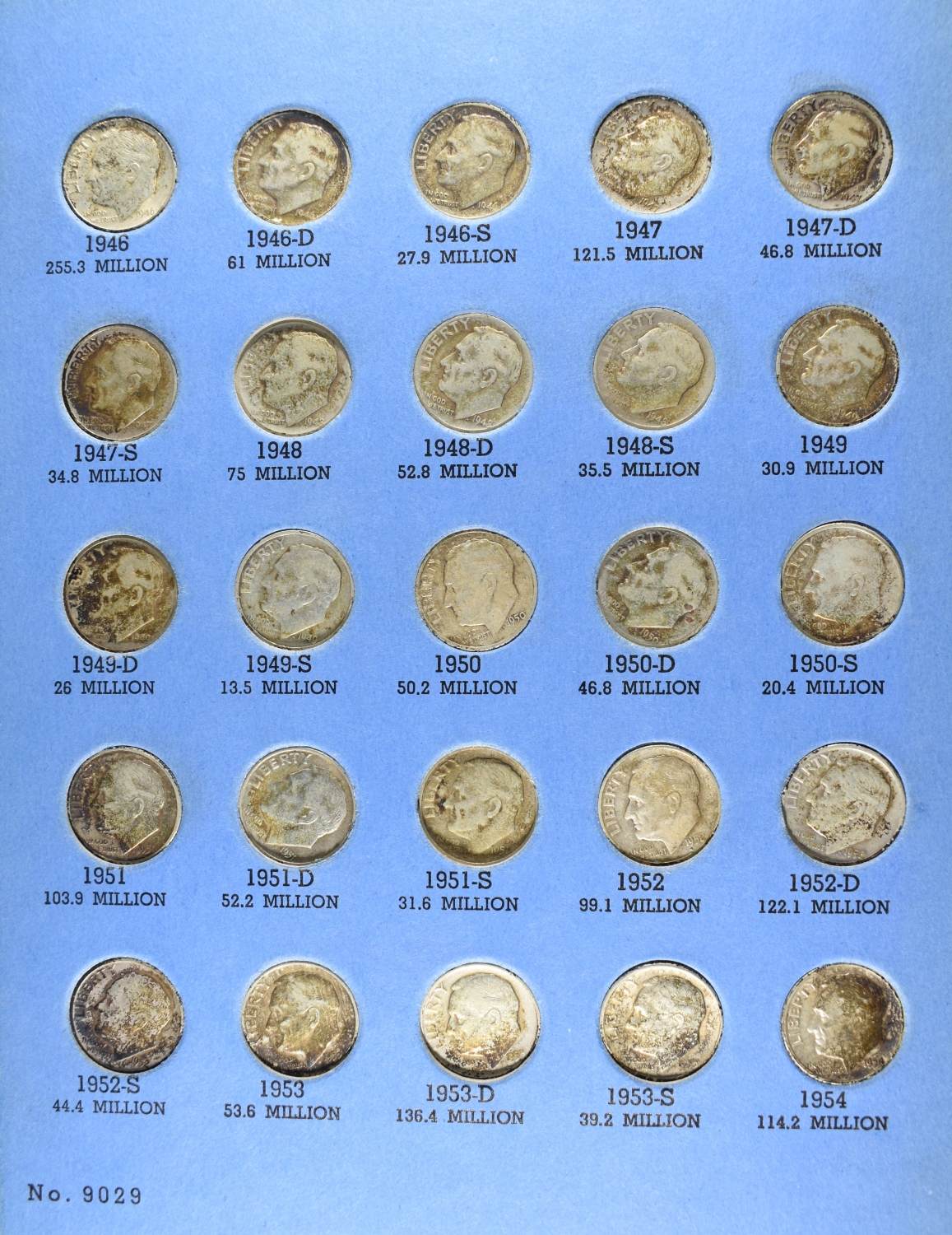 ROOSEVELT DIME ALBUM