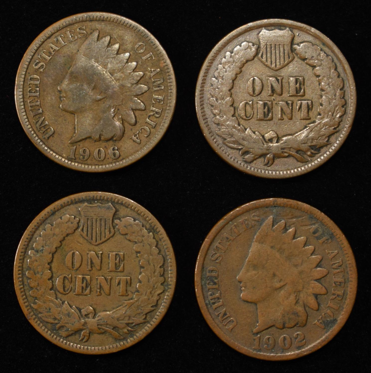 (50) INDIAN HEAD CENTS