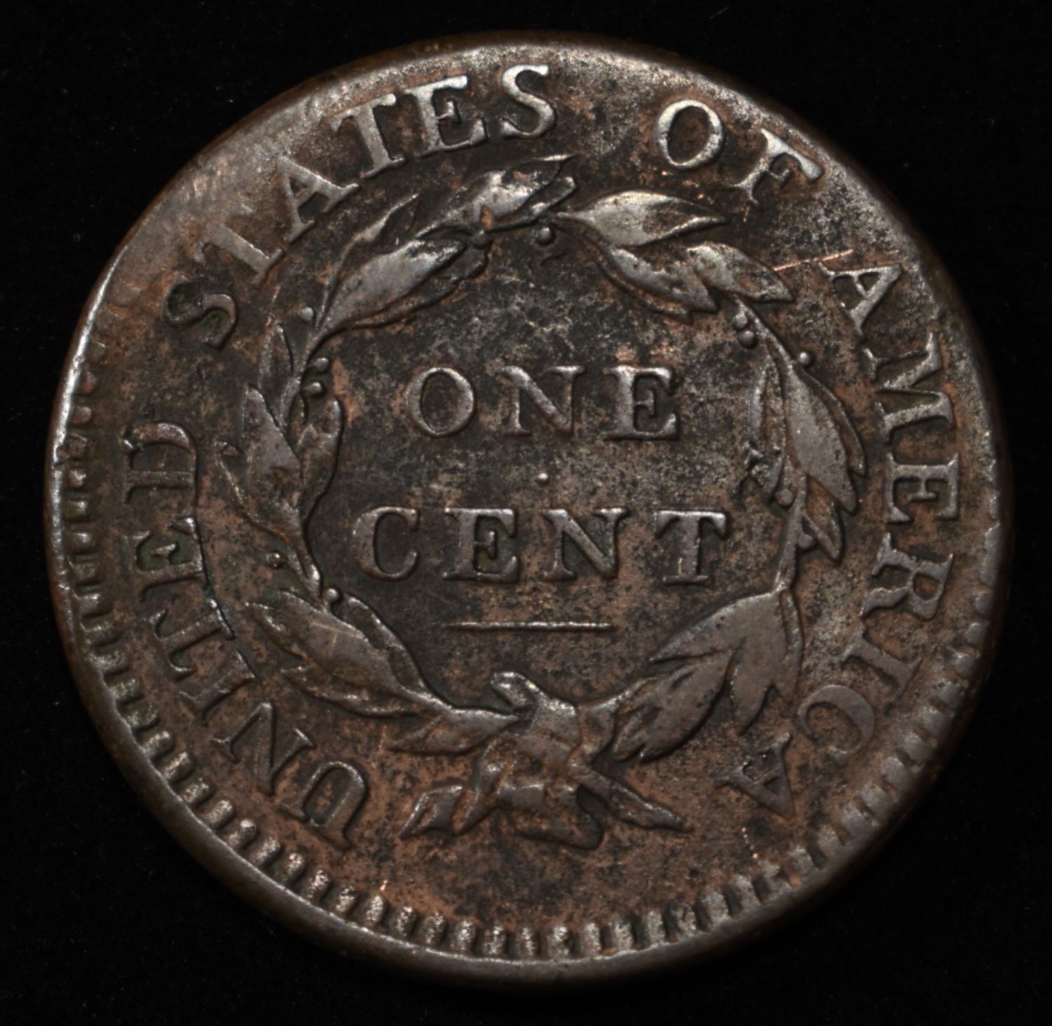 1814 CLASSIC HEAD LARGE CENT XF