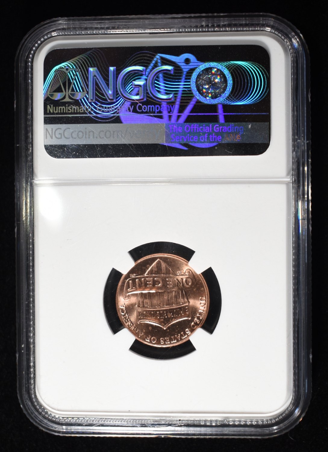 2025-D SHIELD CENT NGC MS66RD