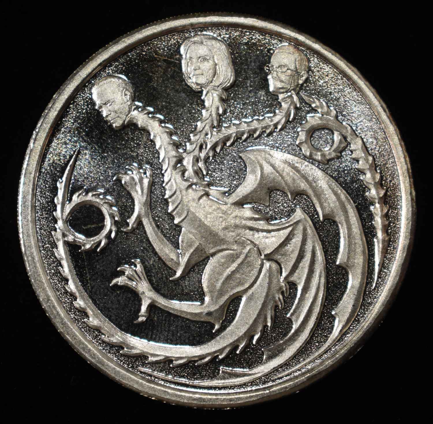 INFLATION IS COMING 1 OZ 0.999 SILVER ROUND PROOF