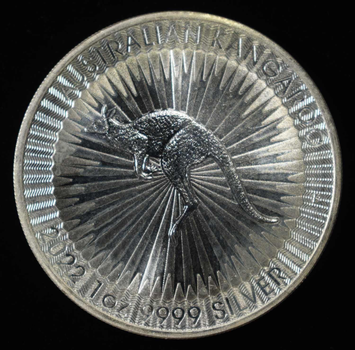 AUSTRALIAN KANGAROO 1 OZ .999 SILVER ROUND