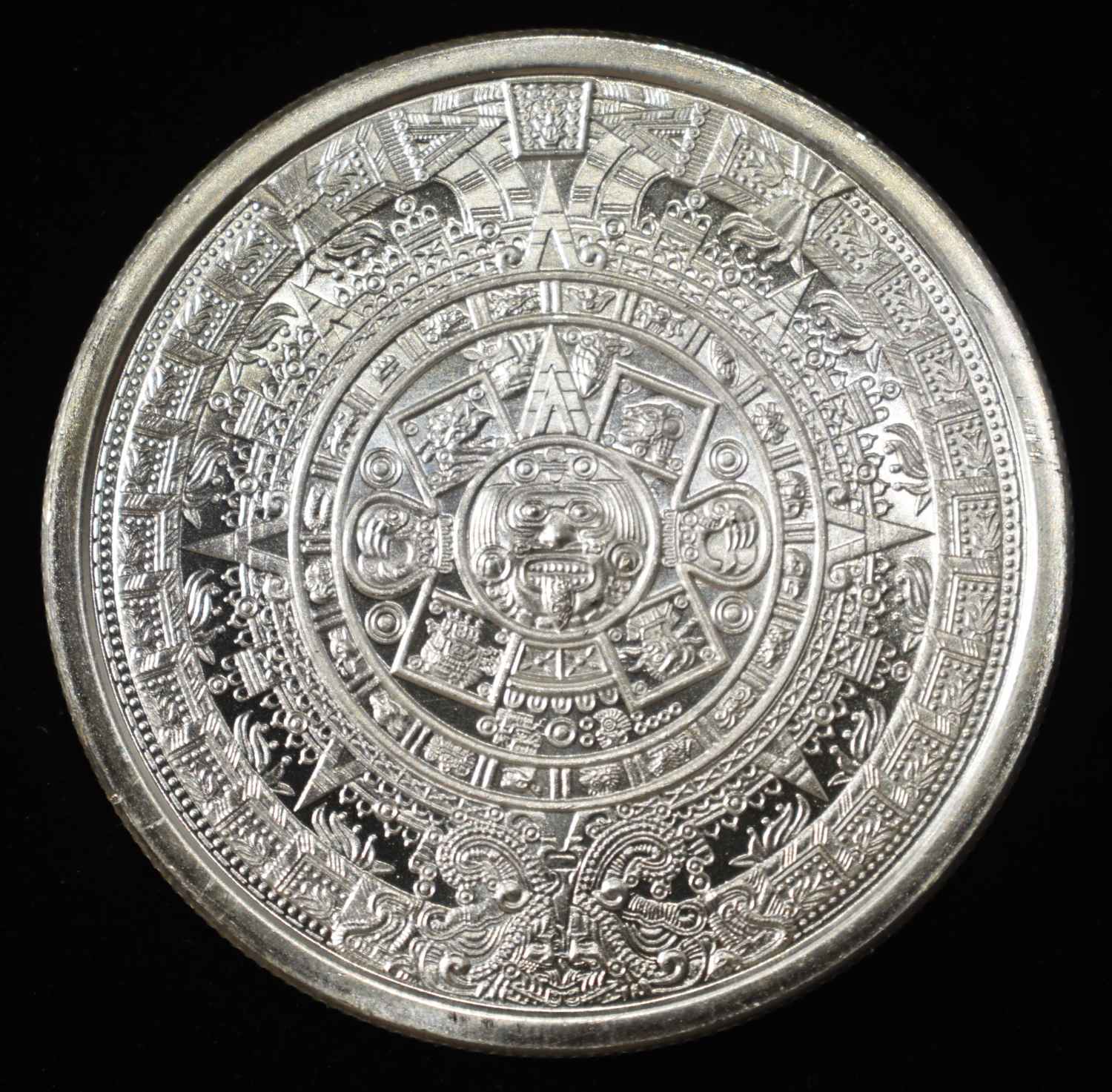 CUAUHTEMOC 1 OZ .999 SILVER ROUND