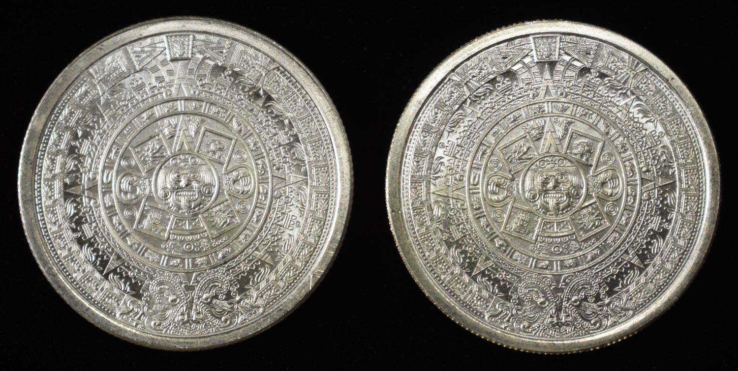 (2) 1/4 OZ .999 SILVER ROUNDS