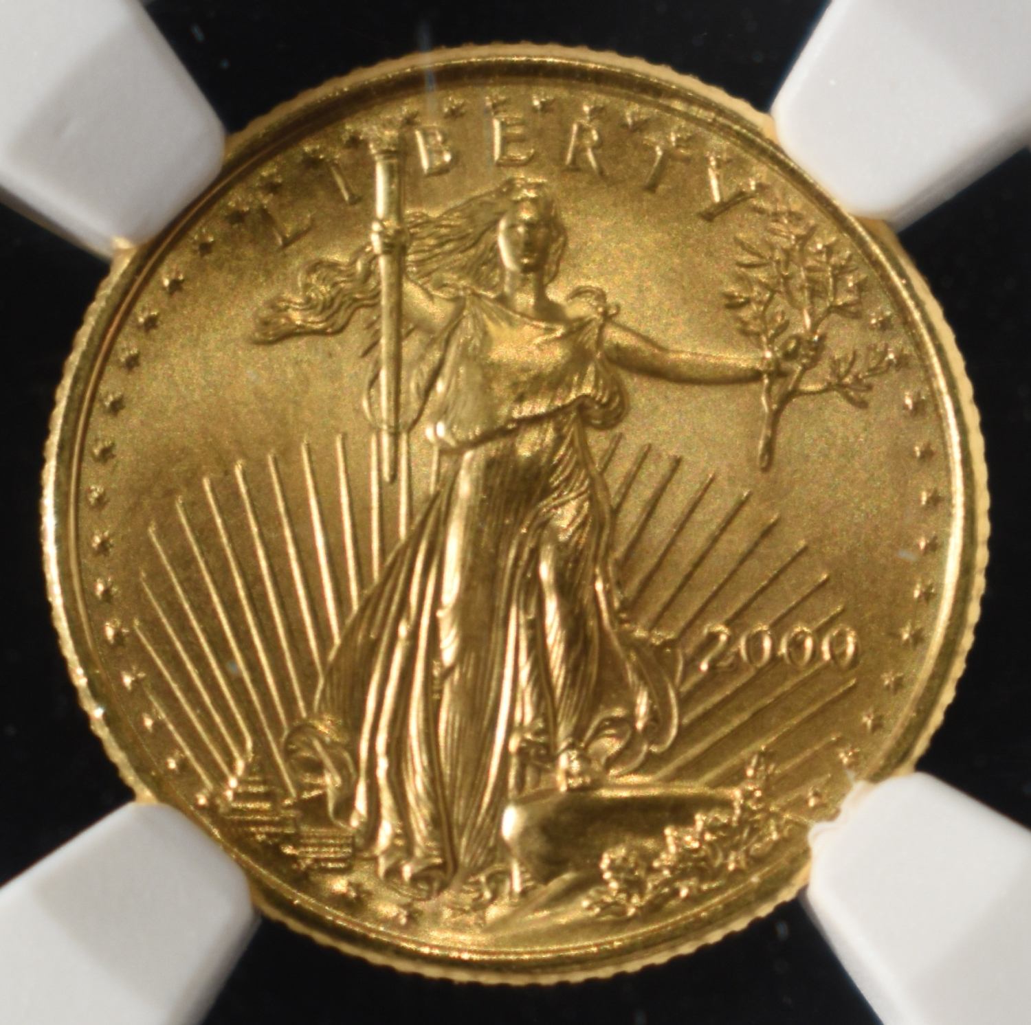 2000 $5 GOLD EAGLE NGC MS69