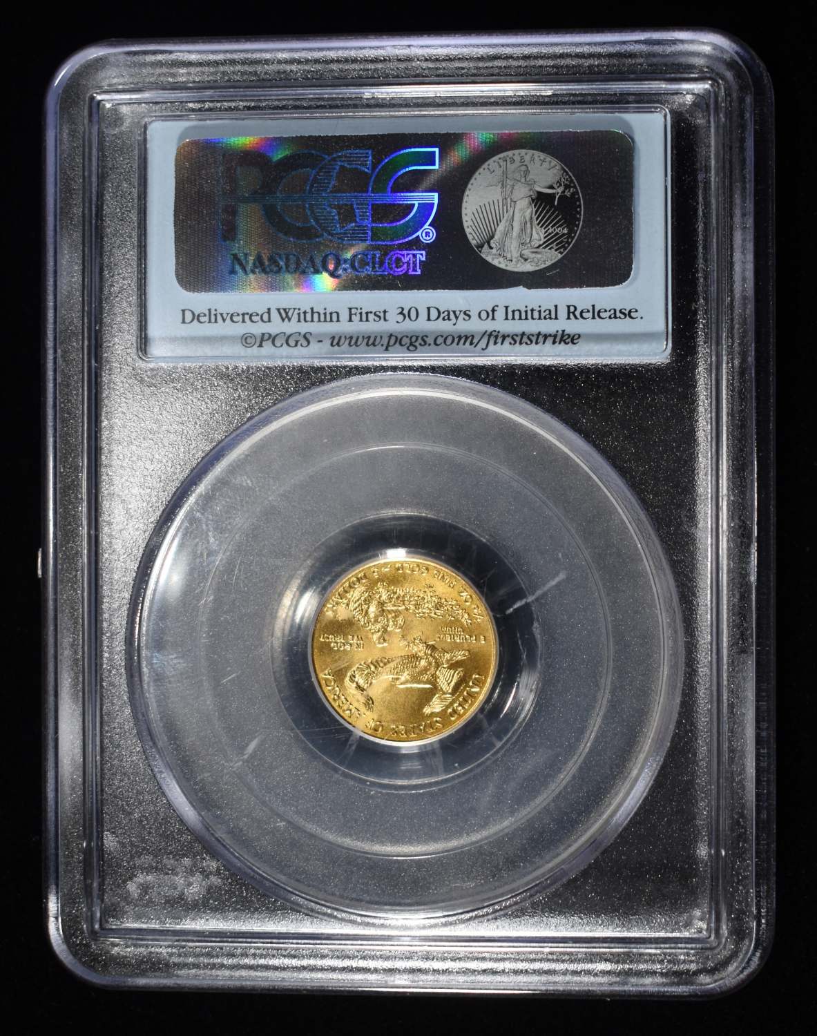 2011 $5 GOLD EAGLE PCGS MS70
