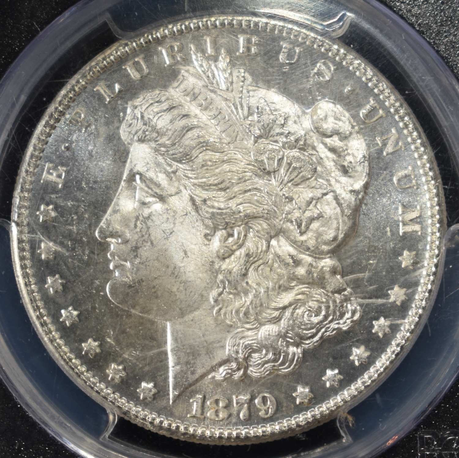 1879-S MORGAN DOLLAR PCGS MS63