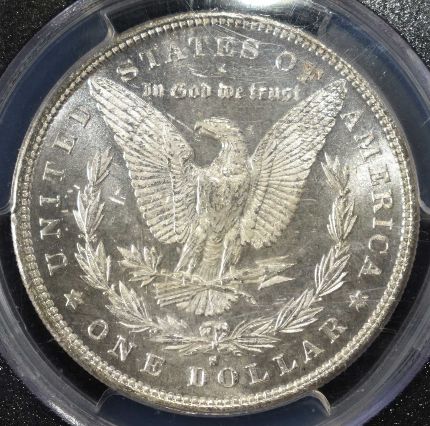 1879-S MORGAN DOLLAR PCGS MS63