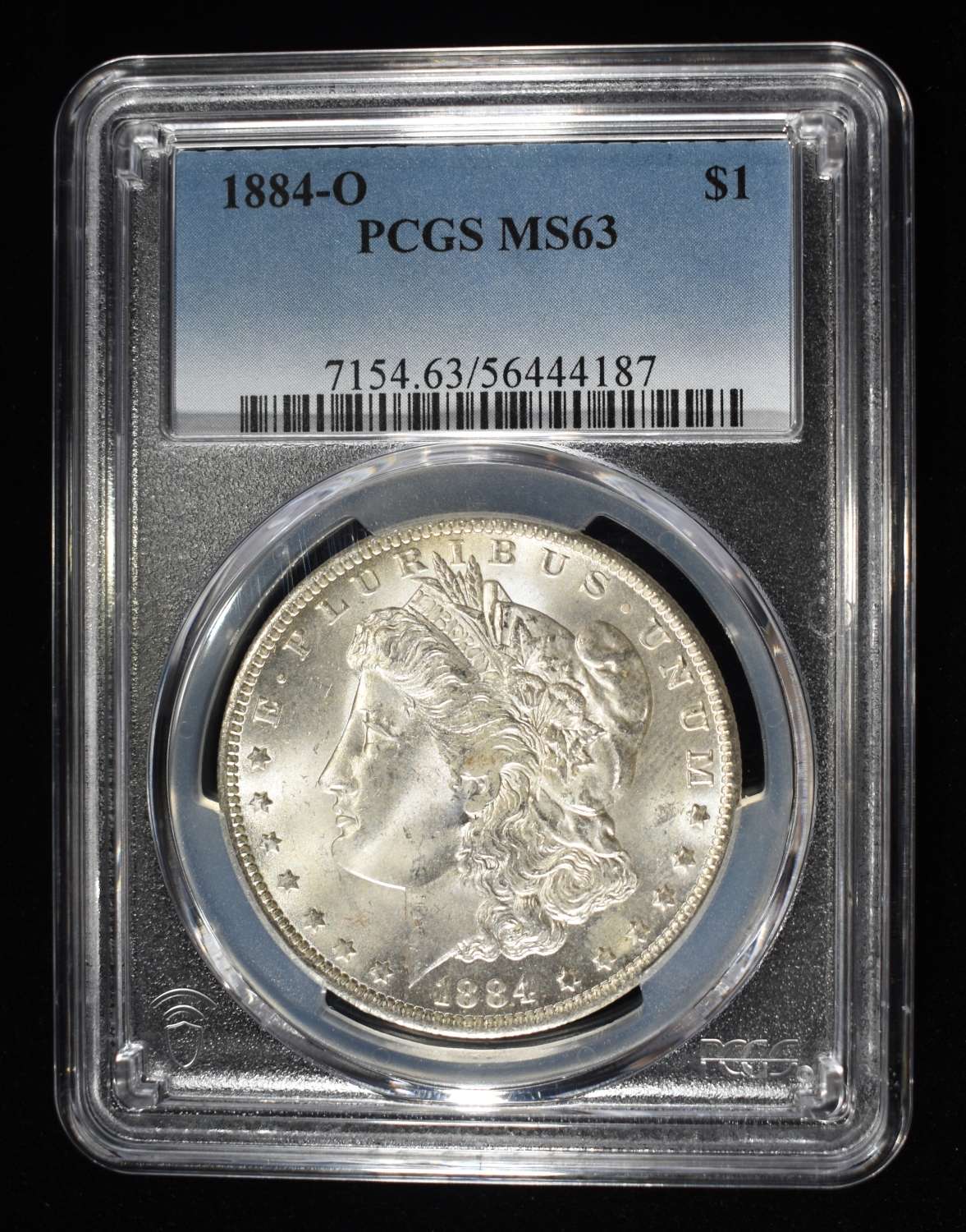 1884-o Morgan Dollar Pcgs ms-63