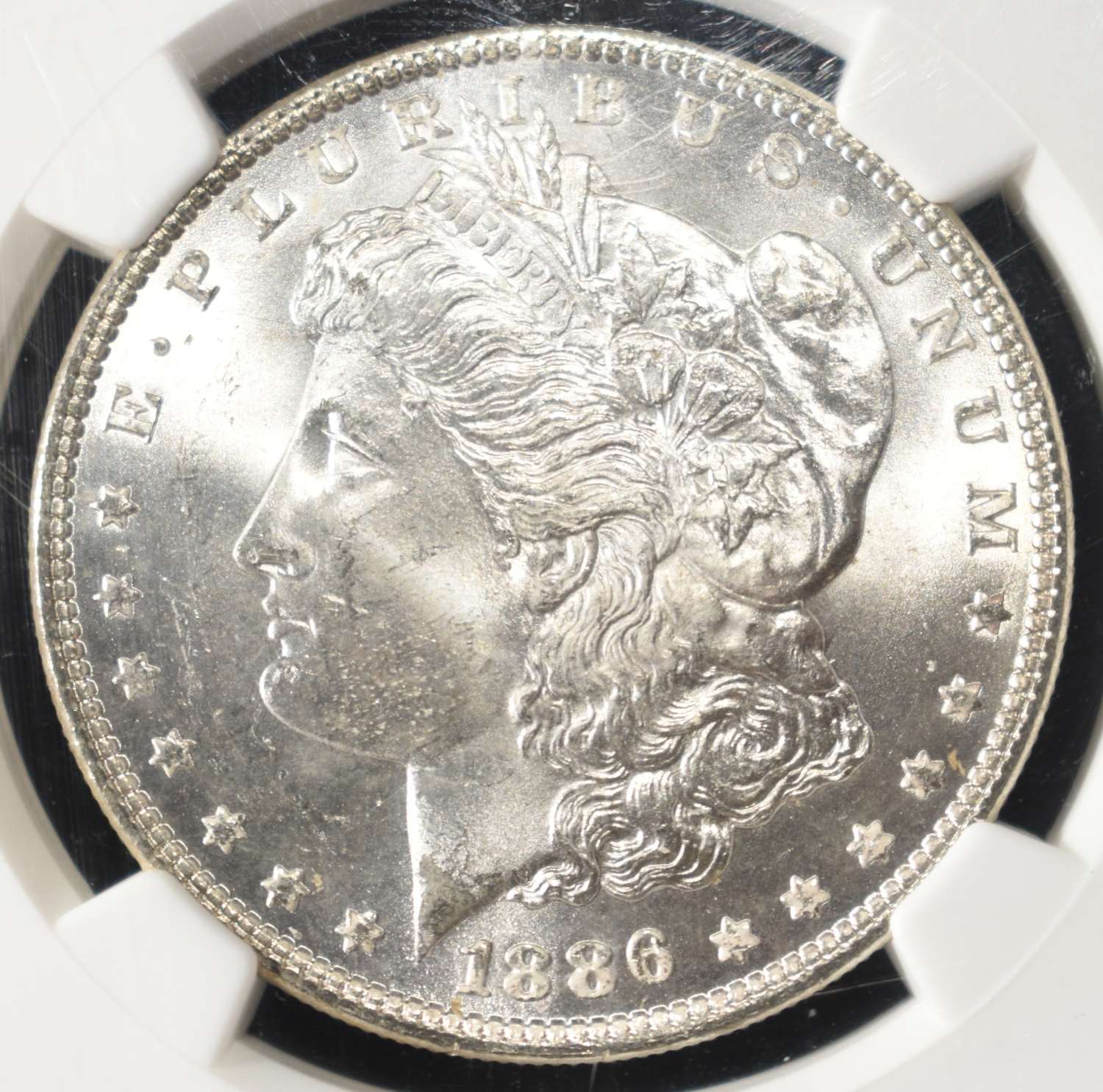 1886 MORGAN DOLLAR NGC MS64
