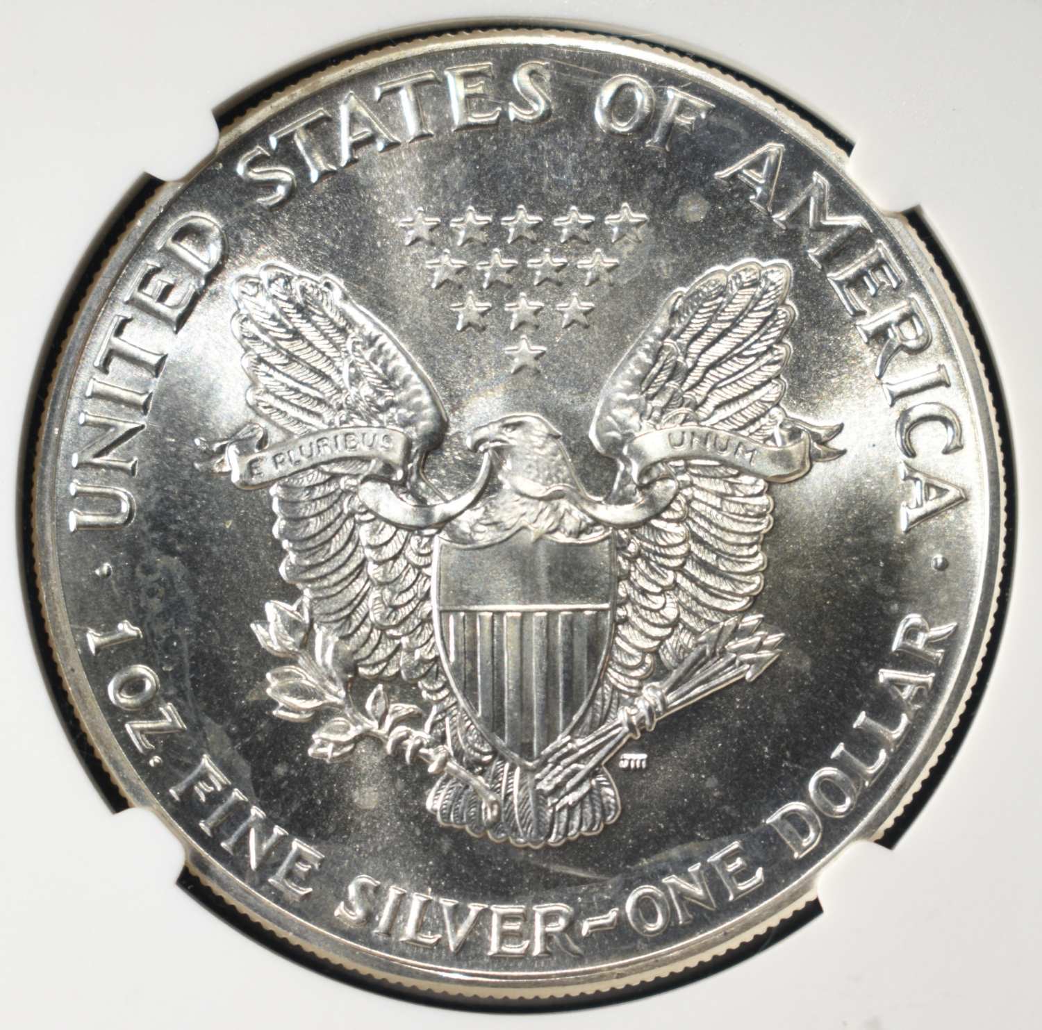 1988 AMERICAN SILVER EAGLE NGC MS69