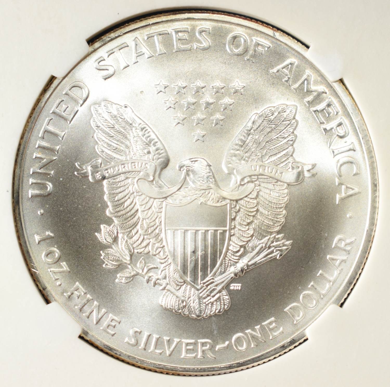 2003 AMERICAN SILVER EAGLE NCG GEM BU