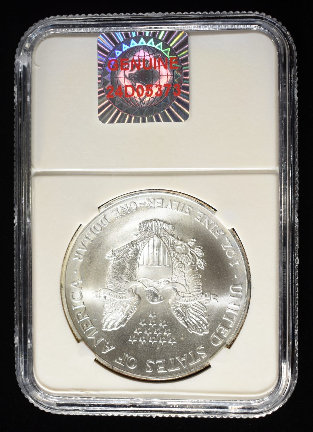 2003 AMERICAN SILVER EAGLE NCG GEM BU