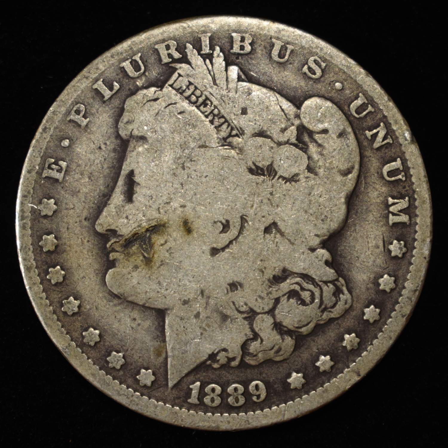 1889-O MORGAN DOLLAR