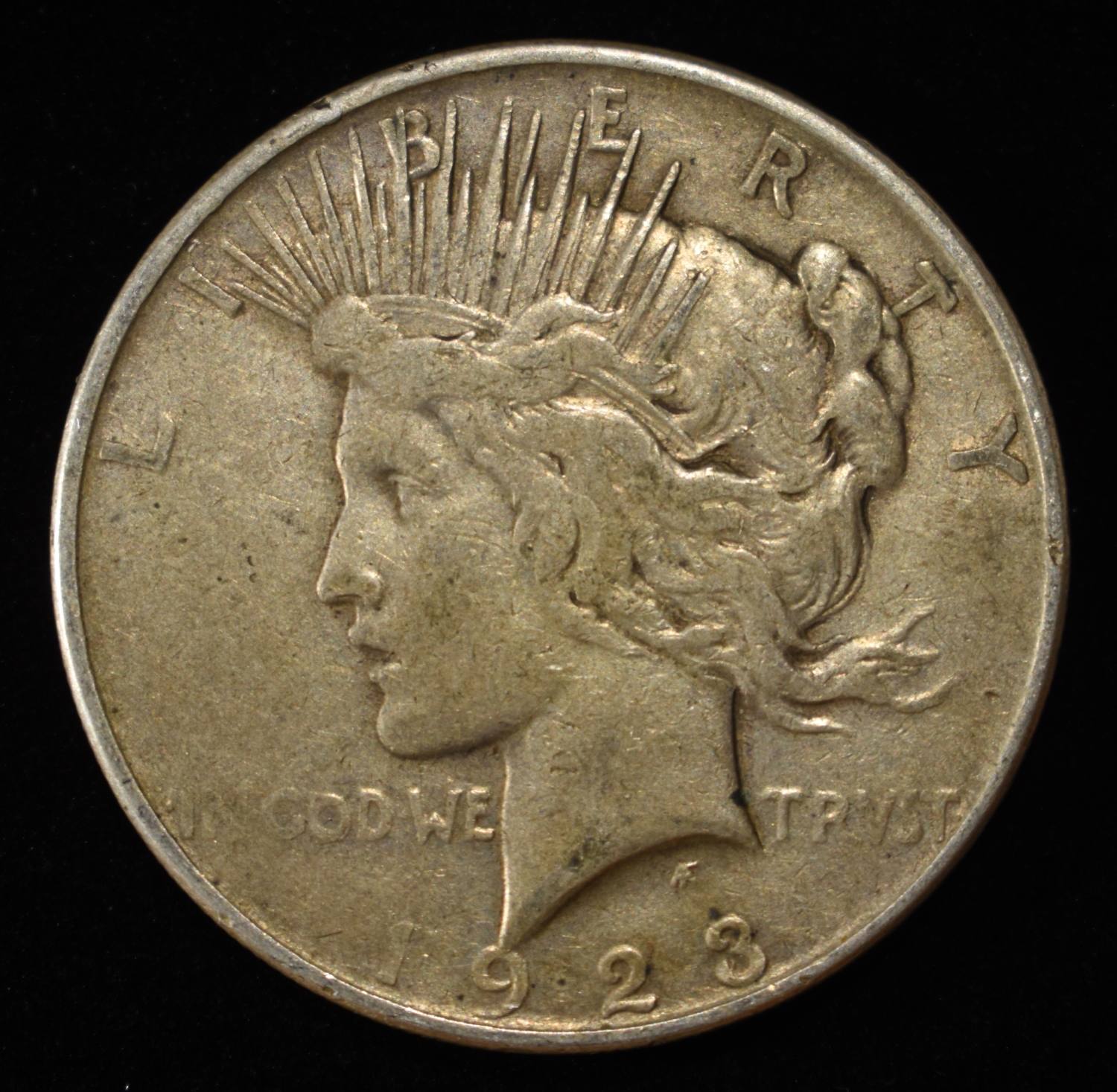 1923-D PEACE DOLLAR