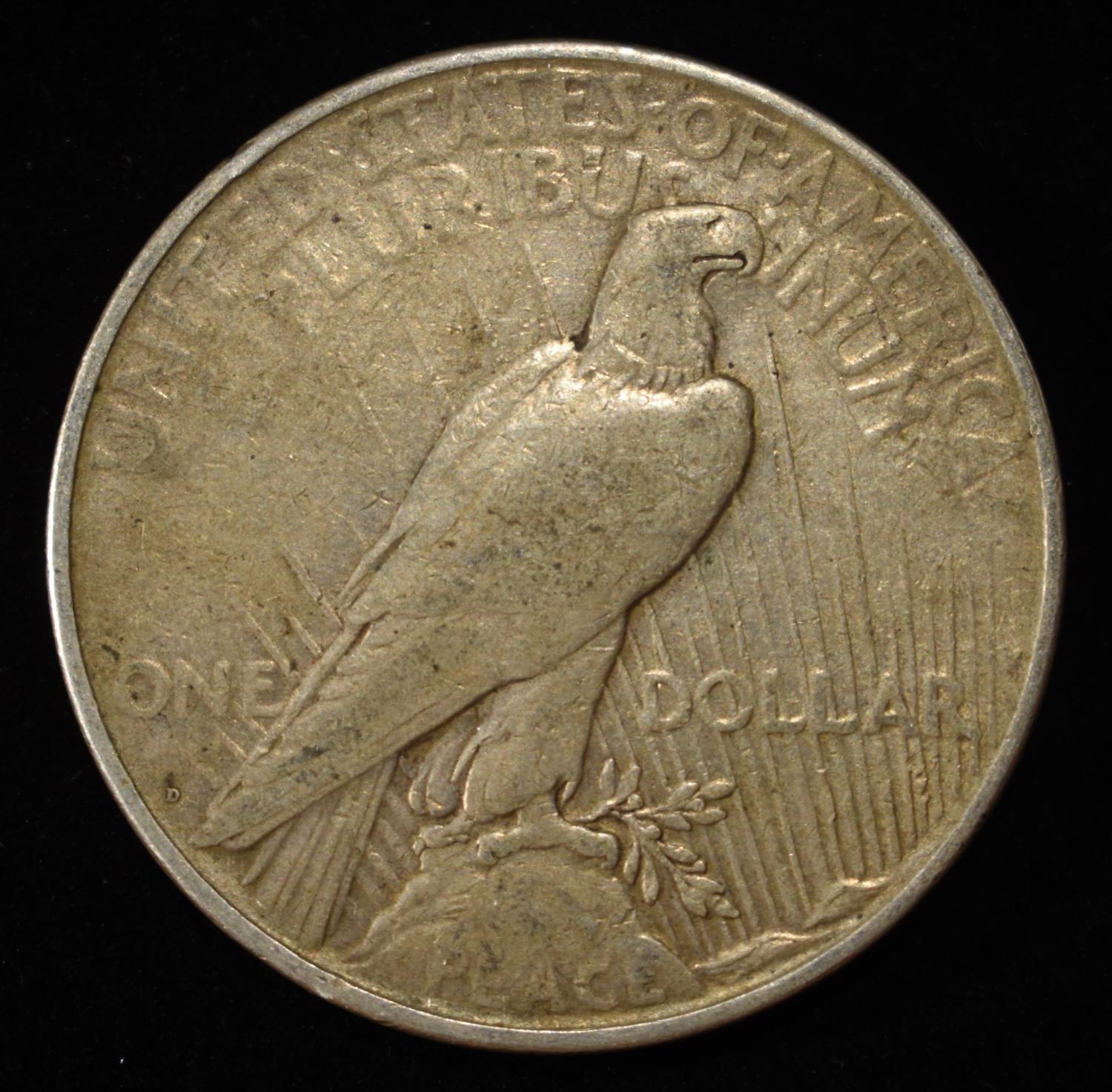 1923-D PEACE DOLLAR