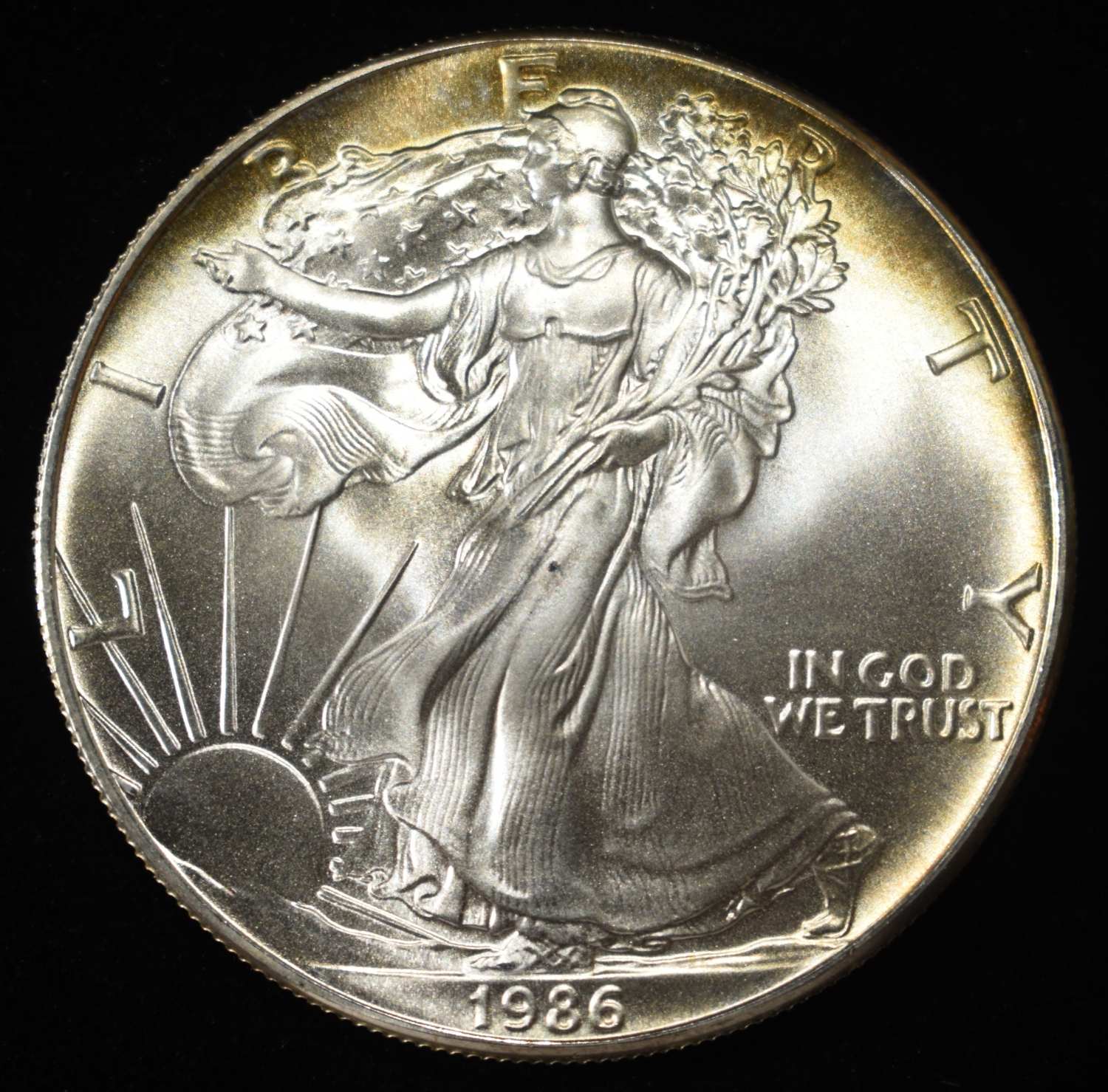 1986 AMERICAN SILVER EAGLE