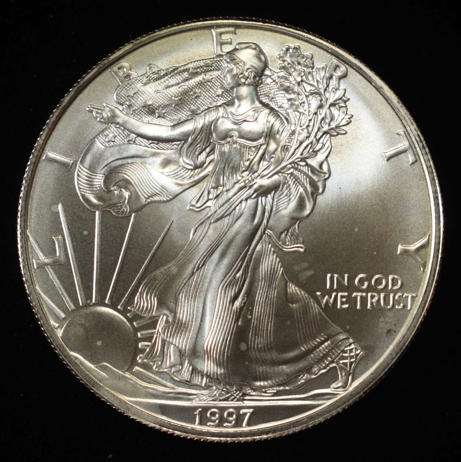 1997 AMERICAN SILVER EAGLE
