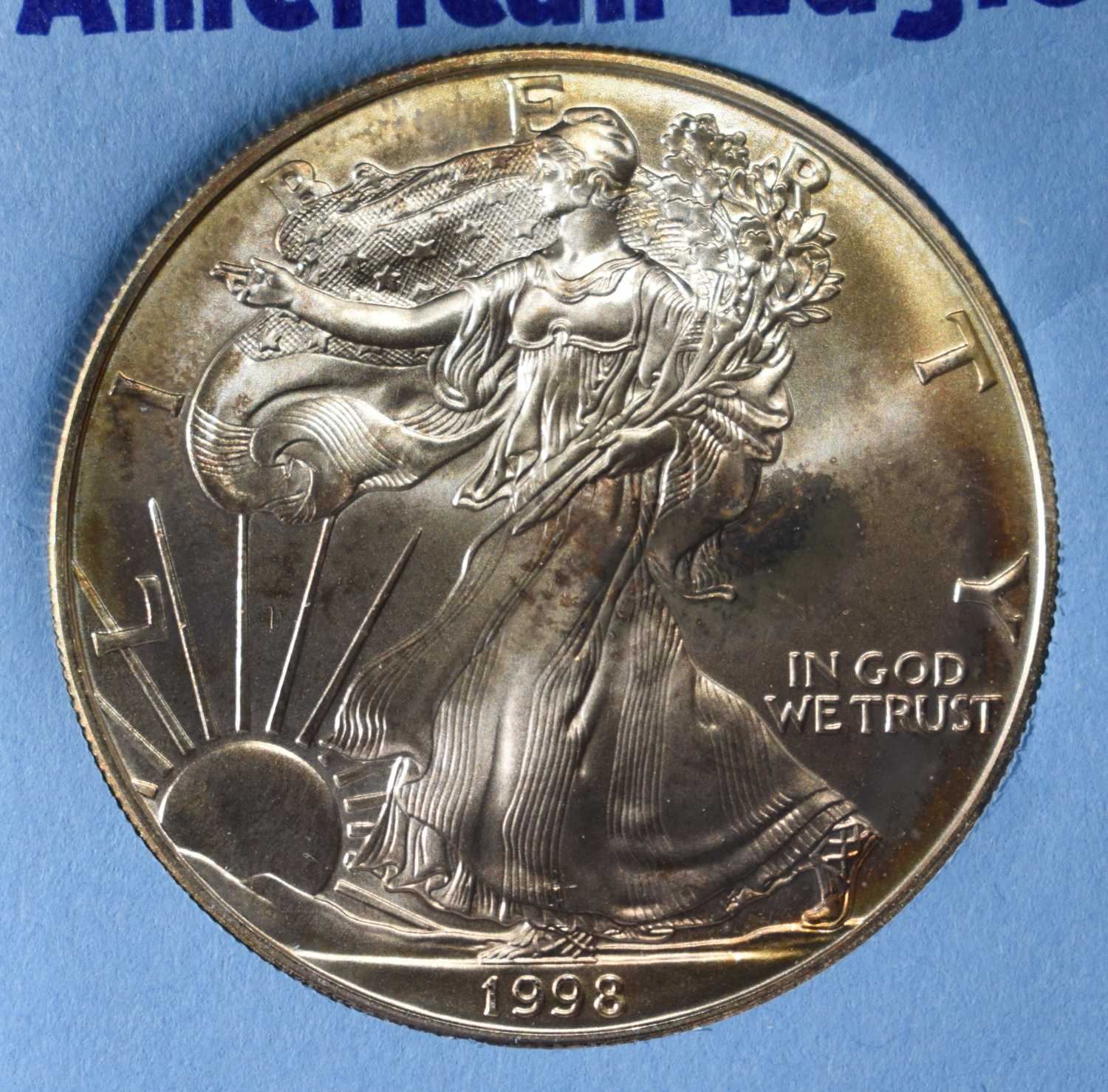 1998 AMERICAN SILVER EAGLE