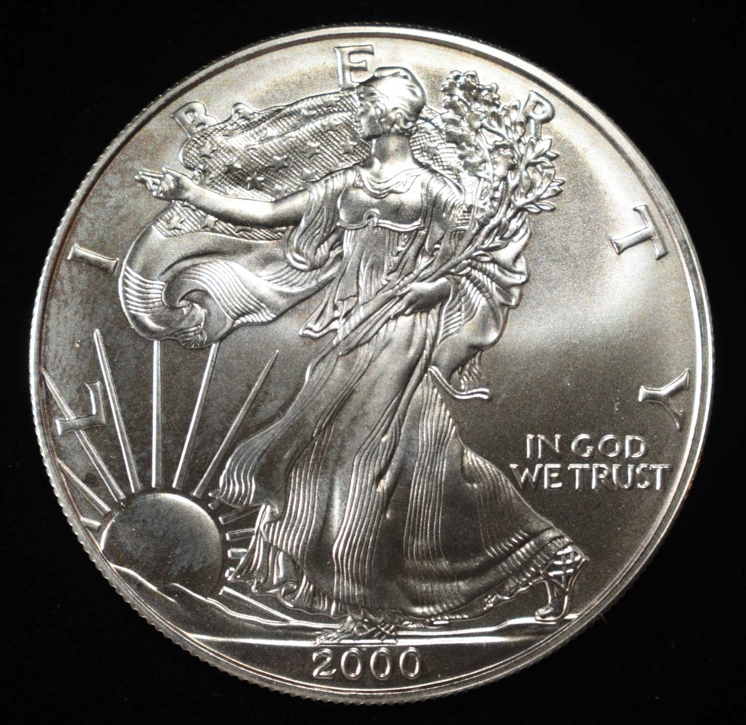 2000 AMERICAN SILVER EAGLE