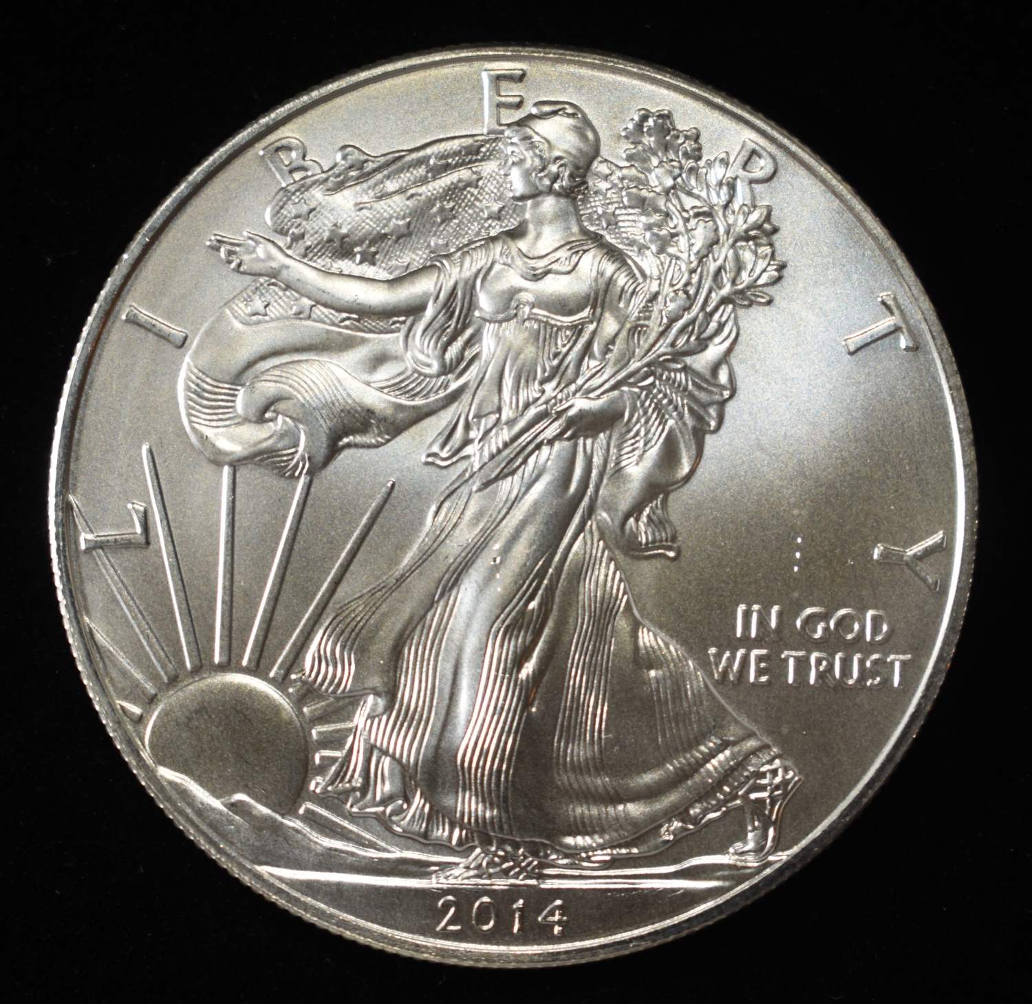 2014 AMERICAN SILVER EAGLE